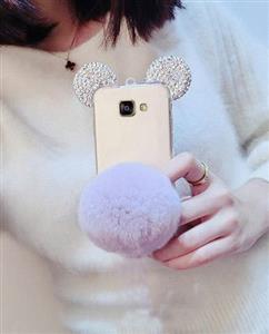 قاب ژله ای گوشی Samsung سامسونگ گلکسی Diamond Mickey Fur Case for Galaxy A5 2016 