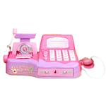 صندوق فروشگاهی اسباب بازی مدل Cash Register Pink