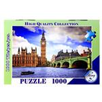 پازل 1000 تکه ترنم طرح ساعت BIG BEN به همراه یک عدد کیسه پازل ravensburger