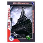 پازل 1000 تکه طرح Eiffel Tower به همراه یک عدد کیسه پازل ترنم