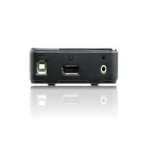 کی وی ام سوئیچ 2 پورت USB DisplayPort/Audio آتن CS-782DP ATEN 