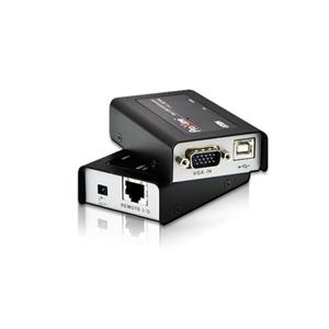 مینی کی وی ام اکستندر اتن CE100 USB VGA Cat 5 Mini ATEN 