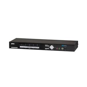 کی وی ام سوییچ چهار پورت USB DVI اتن CM1164 Multi View Audio ATEN 