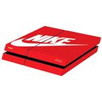 برچسب افقی پلی استیشن  4 فت  گراسیپا طرح Red Nike