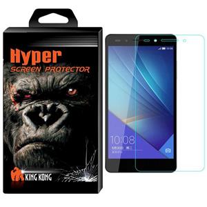 محافظ صفحه نمایش شیشه ای کینگ کونگ مدل Hyper Protector مناسب برای گوشی هواوی Honor 7 Hyper Protector King Kong  Glass Screen Protector For Houawei Honor 7