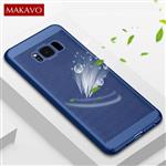 قاب ژله ای مات توخالی گوشی Makavo Hollow case Galaxy S8 