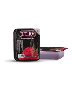 تی تی کا مربا تک نفره توت فرنگی با 70% میوه طبیعی