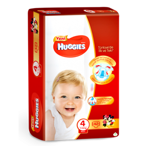 پوشک هاگیز قرمز سایز 3 huggies