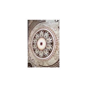 فرش ماشینی ساوین طرح آتنا زمینه کرم