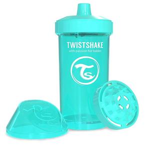 لیوان آبمیوه خوری 360  میل فیروزه ای تویست شیک  Twistshake 