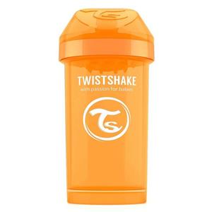 لیوان ابمیوه خوری 360 میل نارنجی تویست شیک Twistshake 