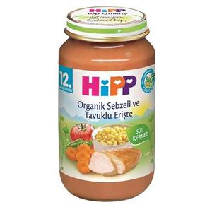 سوپ مرغ ، ماکارونی و سبزیجات هیپ hipp