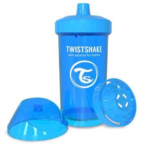 لیوان آبمیوه خوری 360  میل آبی تویست شیک  Twistshake 