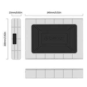 قاب اکسترنال هارددیسک 2.5 اینچی USB 3.0 اوریکو مدل 2539U3 Orico 2539U3 2.5 inch USB 3.0 External HDD Enclosure