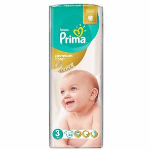 پوشک پریما پمبرز  ضد حساسیت لهستان سایز 3 prima pampers
