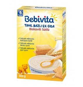 غذای کودک شیر و غلات و بسکوییت ببویتا Bebivita
