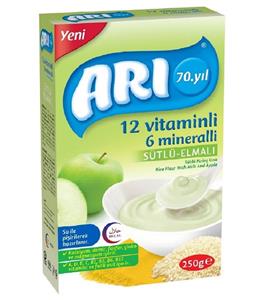 غذای کودک آری فرنی برنج همراه سیب Ari