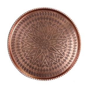 سینی مسی طرح گرد کد ZH56