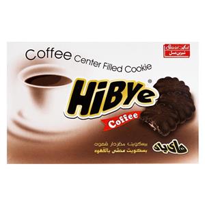 بیسکوییت مغزدار قهوه های بای مقدار 300 گرم Hibye Coffee Center Filled Biscuits 300gr