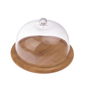 ظرف کیک بامبو یوکا مدل BC117 Yuka BC117 Bamboo Cake Dish