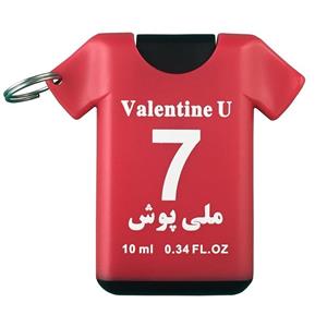   عطر جیبی آنیل سری جام جهانی مدل Valentine حجم 10 میلی لیتر