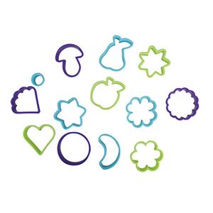 کاتر شیرینی کیک باکس کد 1107بسته 13 عددی