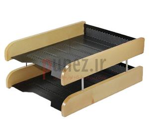 کازیه شهاب تحریر مدل دو طبقه چوب و فلز کد 062 