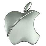 فندک کیوسک گالری Apple Silver مدل L19 