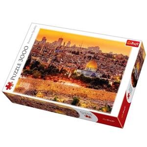 پازل 3000  تکه ترفل طرح  سقف اورشلیم trefl-puzzles3000-The Roofs of Jerusalem