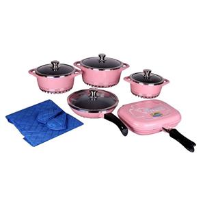 سرویس پخت و پز 13 پارچه ام جی اس مدل 13CB MGS Cookware Set Pieces 