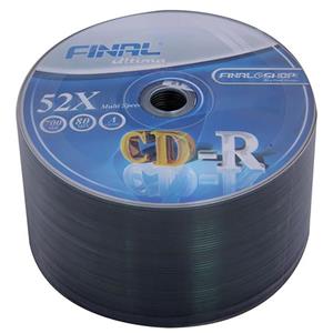 سی دی خام فینال Final CD R 52X printable 