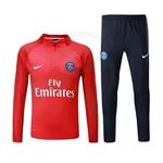 ست گرمکن و شلوار پاریسن ژرمن Nike Paris Saint Germain 2017 Training Suit Red