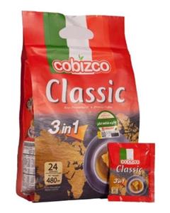  قهوه فوری کوبیزکو مدل کلاسیک 3 در 1   cobizco Classic 3 in 1 Premix Coffee