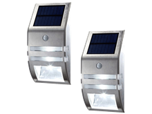 چراغ ال ای دی دیواری حساس به حرکت اُکسی با تغذیه خورشیدی 2عددی OxyLED Pack Solar Powered Automatic Motion Sensor Super Bright 