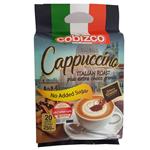 بسته ساشه کاپوچینو کوبیزکو مدل Cappuccino Extra Choco Granule بدون شکر