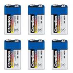 Camelion Super Heavy Duty 9V Battery - Pack of 6