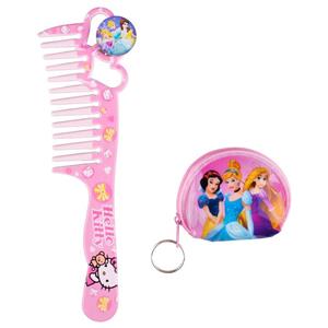 ست شانه کودک ویتالی بیوتی مدل پرنسس های دیزنی کد BR120 Vitally Beauty kids comb Set Model BR120  Disney princess