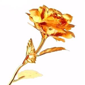 شاخه گل رز طلایی مدل   golden rose