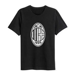 تی شرت نخی ورزشی ماسادیزان مدل آ ث میلان کد 214 Masa Design Tshirt A.C. Milan 214