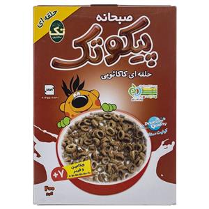 پیکوتک حلقه ای کاکائویی تک ماکارون مقدار 200 گرم Tak Makaron Choco Ring Pico Tak 200gr