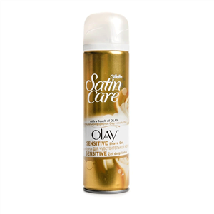 ژل اصلاح زنانه ژیلت سری  olaySatin Care حجم 200 میلی لیتر Gillette Satin Care olay Shaving Gel For Women 200ml