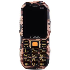 گوشی موبایل اس کالر مدل S88 دوسیم کارت S-color S88 Dual SIM Mobile Phone