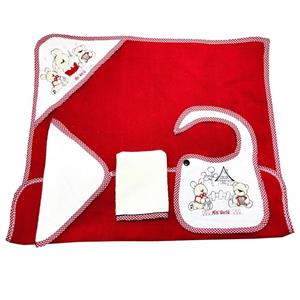 ست حوله نوزادی 4 تکه ایرسا  مدل Little Baby