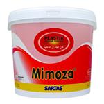 رنگ اکریلیک پایه آب سارتاش مدل مات گل ابریشمی Mimoza کد SOP 104  وزن 3.5 کیلوگرم