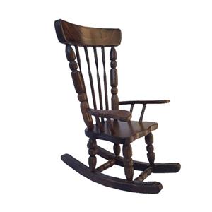 صندلی راک تزئینی برند چوبسی مدل A11 Wooden decorative rocking chair
