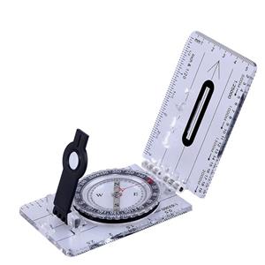 قطب نمای کینگ کمپ مدل KA1503 KingCamp Folding Map Compass With Lanyard KA1503