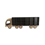 قفسه دیواریاستیکر چوبی اتاق کودک گالری هلیس مدل کامیون