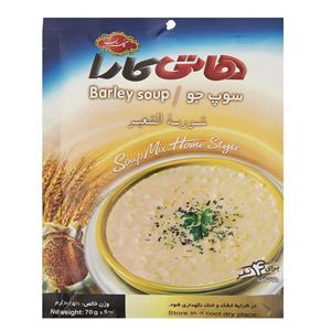 سوپ نیمه اماده جو هاتی کارا مقدار 70 گرم Hoti Kara Barley Soup gr 