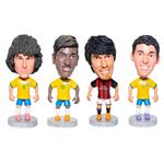 مجموعه فیگور هوجی تویز مدل Neymar-Kaka-David Luiz_Oscar بسته 4 عددی