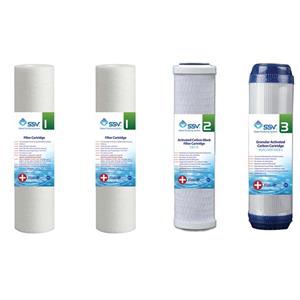 فیلتر  تصفیه آب  اس اس وی  بسته چهار  عددی pre filter purifying system pack 4 item